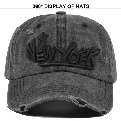 Y2K Style 3D Embroidery Baseball Cap Unisex Outdoor