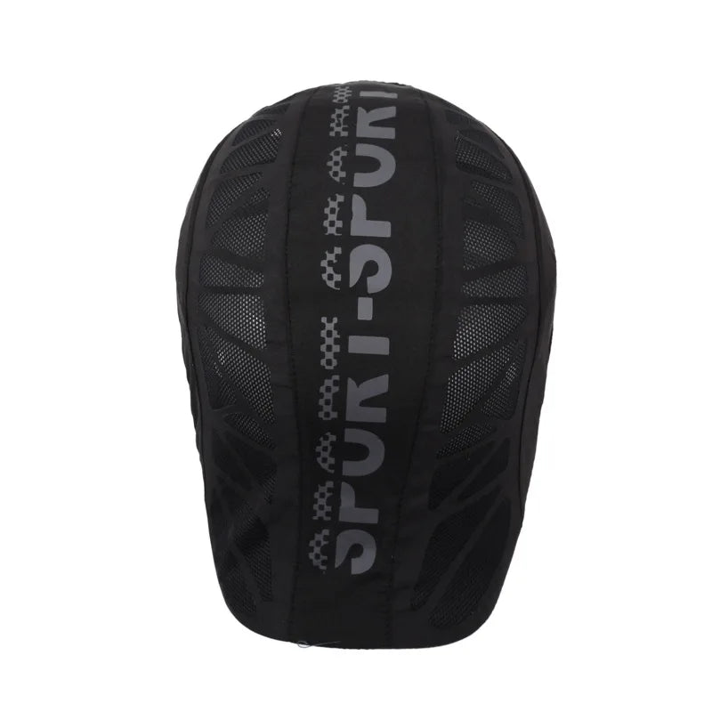 Summer New Arrival SPORT Letter Front Panel Cap For Men Breathable Sun Hat Outdoor UV Protection Baseball Cap