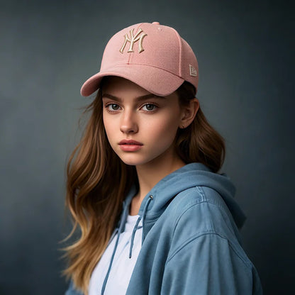 Couple Embroidered Letters Baseball Cap Adjustable Unisex Fashion Matching Sun Hat Trendy Casual Duck Bill Cap