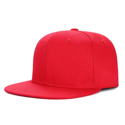 Hip Hop Hats Men Women Snapback Caps Solid Colors Cotton