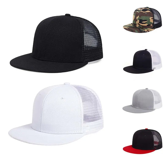 Unisex Simple Hip-hop Net Hats Spring and Summer