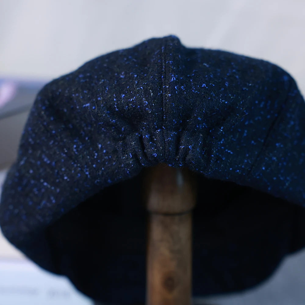 New Woman Newsboy Cap Men's Wool Hat 8 Panel Hat Baker Caps Retro Gatsby Hats