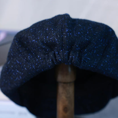 New Woman Newsboy Cap Men's Wool Hat 8 Panel Hat Baker Caps Retro Gatsby Hats