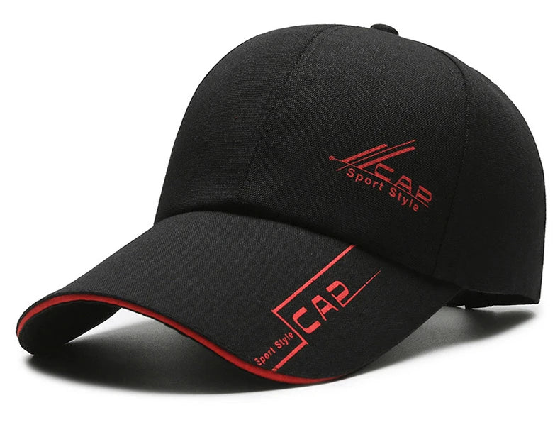 Hats Men Summer Long Brim Baseball Caps Spring Casual Outdoor Sun Fishing Hats Sunscreens Shade Caps