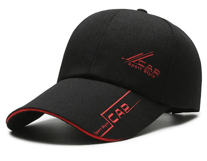 Hats Men Summer Long Brim Baseball Caps Spring Casual Outdoor Sun Fishing Hats Sunscreens Shade Caps
