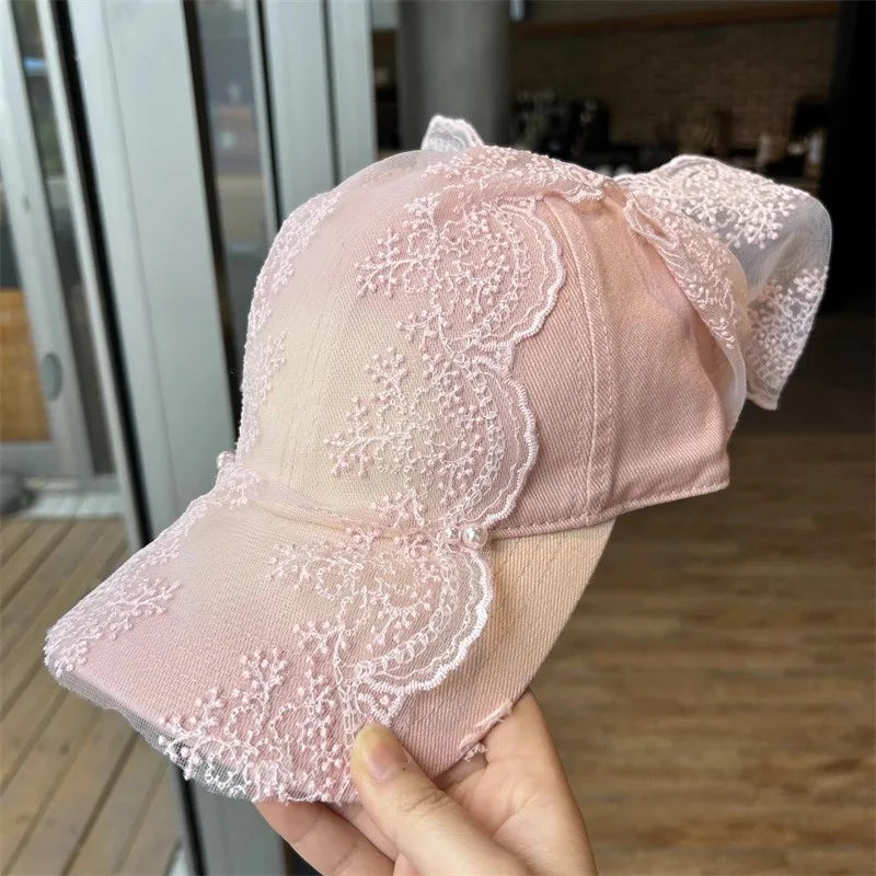 Cute Design Young Girl Lady Baseball Hat Women Leisure Visors Cap