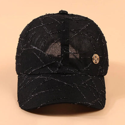 Korean-style Women's Letter Baseball Cap