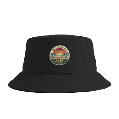 The Legend Has Retired 2026 Bucket Hat Harajuku Fisherman Caps