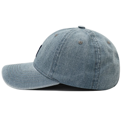 High Quality Korean Style Washed Denim Baseball Cap