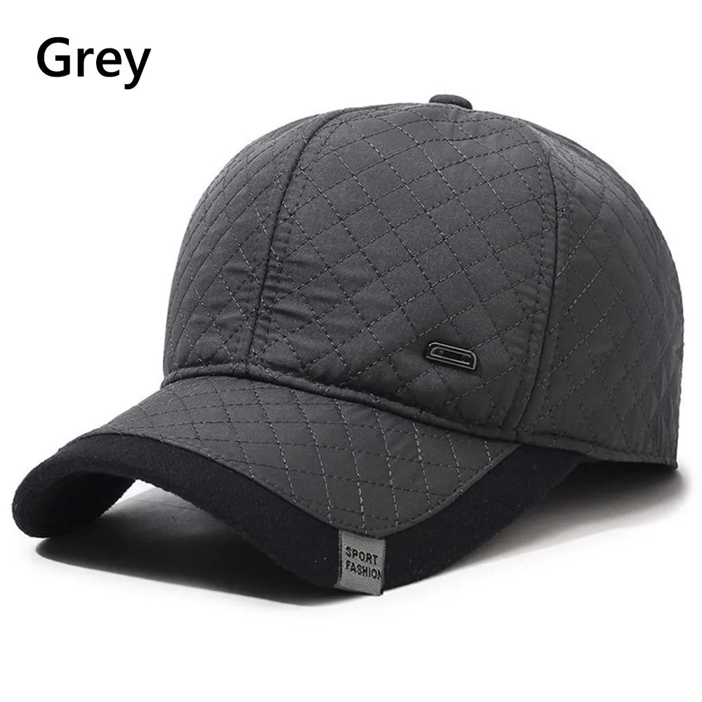 Sports Velvet Warm Men Baseball Cap