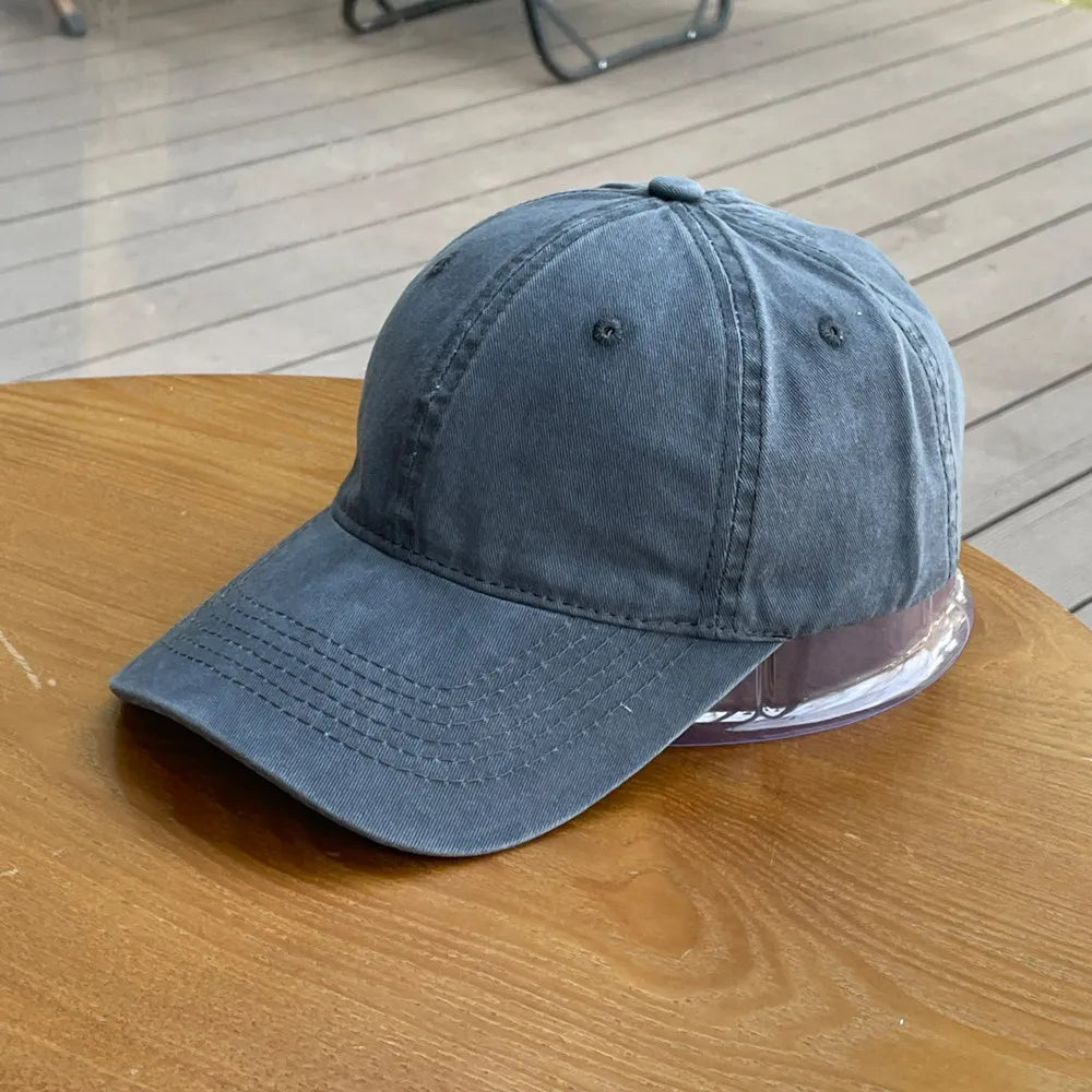 Vintage Women's Baseball Cap Embroidery Sports Hats Men