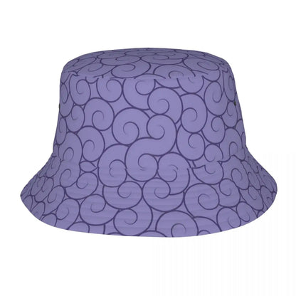 One Piece Straw Hat Luffy Skull Logo Bucket Hat for Teen Beach