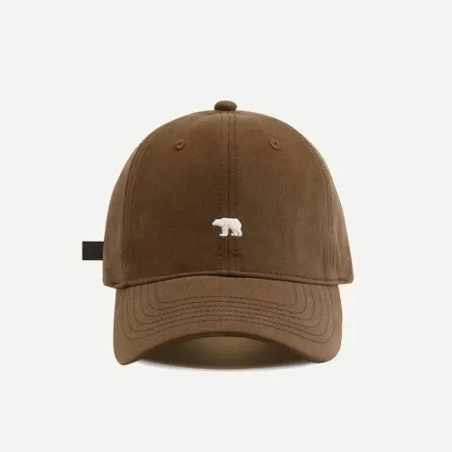 Cartoon Polar Bear Embroidery Baseball Cap For Women Men