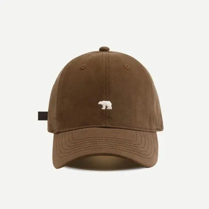 Cartoon Polar Bear Embroidery Baseball Cap For Women Men