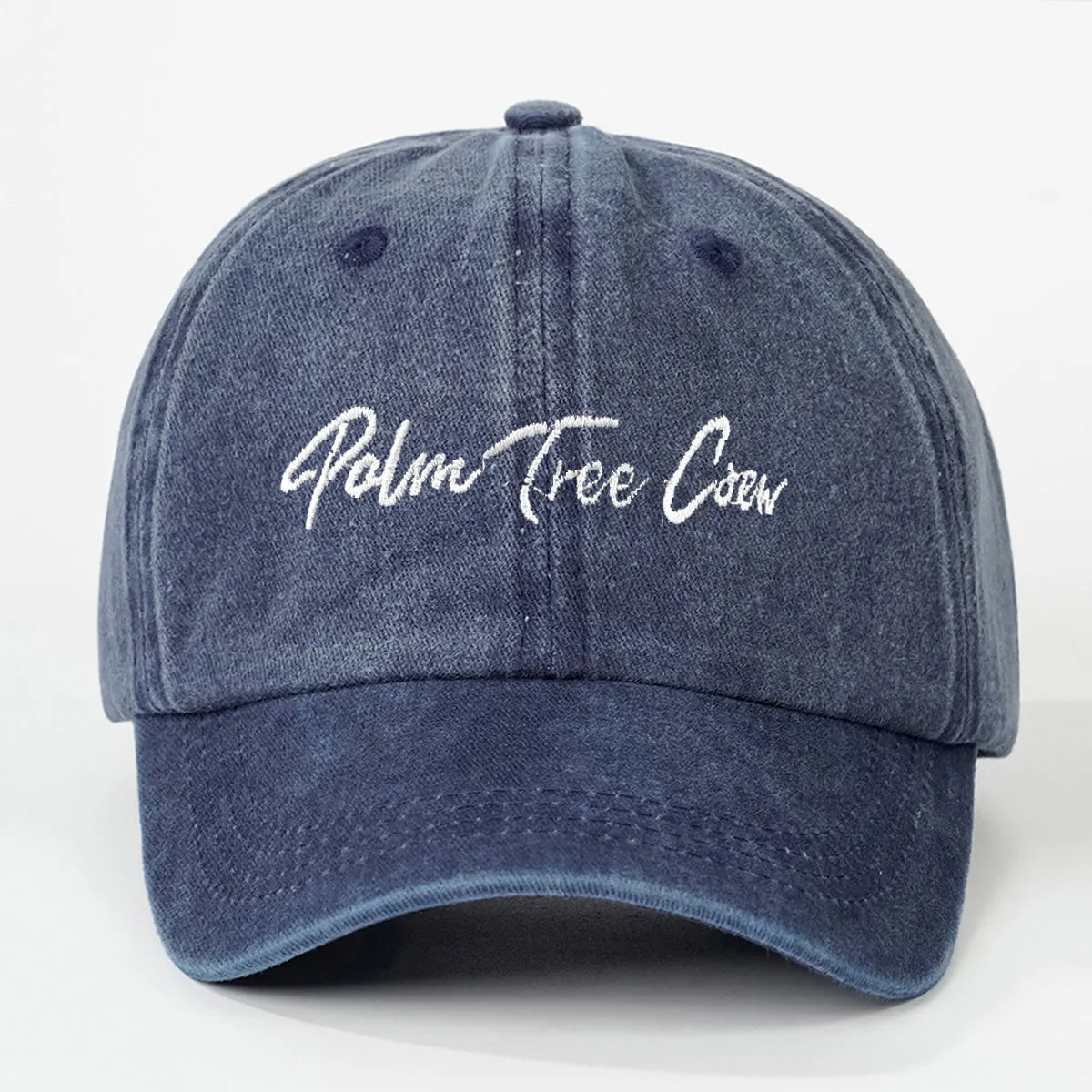 Retro Letter Embroidered Baseball Cap