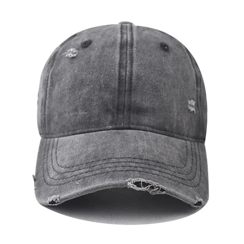 Distressed Baseball Cap Dad Hats For Men Women Vintage