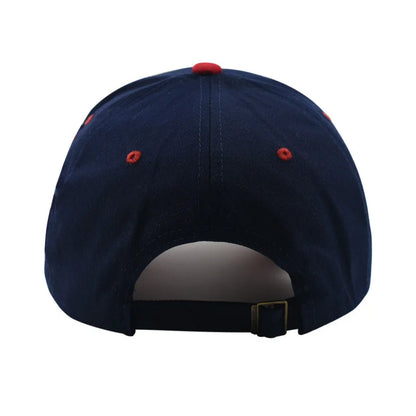 USA Embroidered Baseball Cap Washed Distressed Peaked Hats