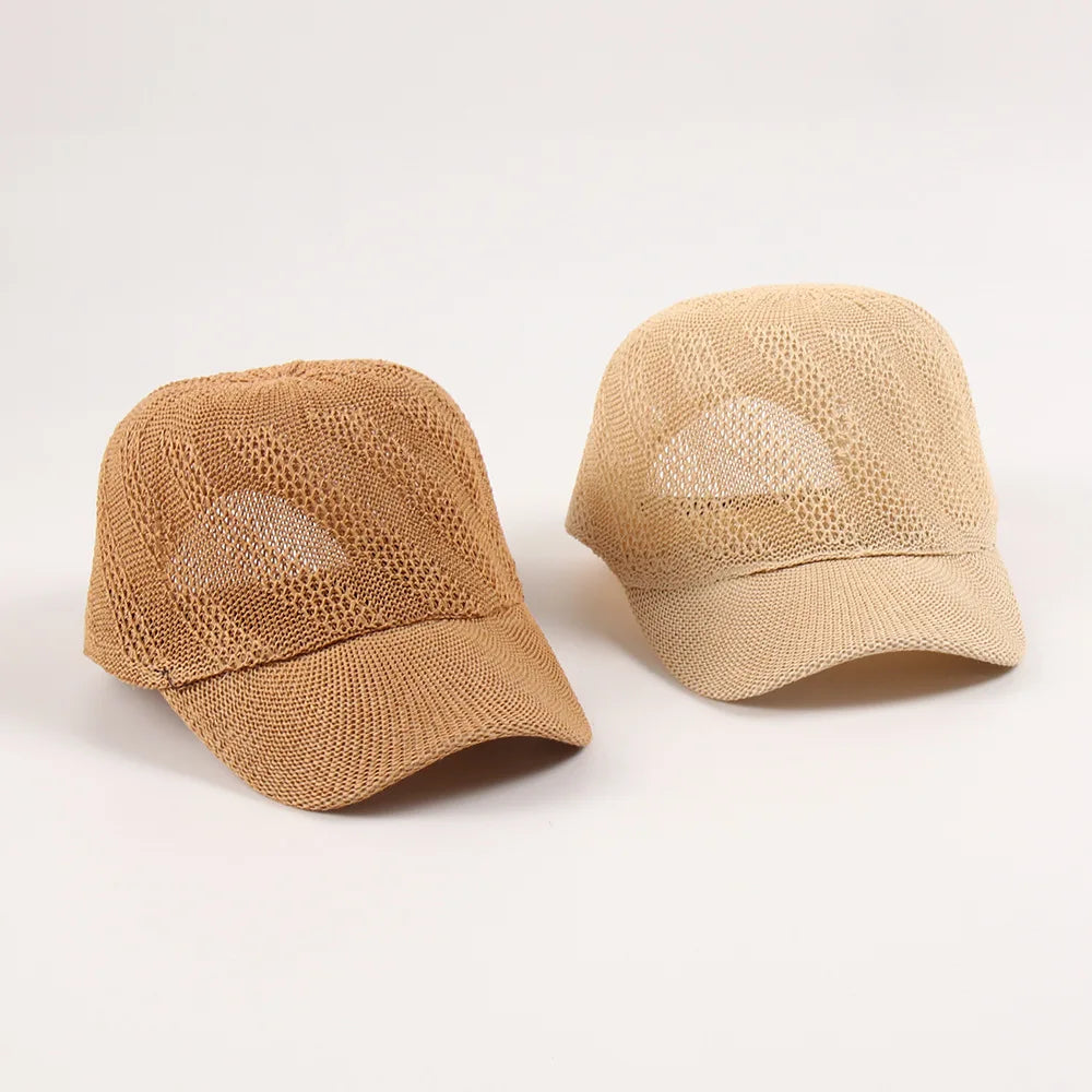Unisex New Hollow Out Baseball Hat Breathable