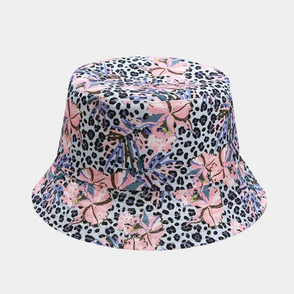 Unisex Panama Bucket Hats Ethnic Style Pattern Fisherman Cap For Men And Women