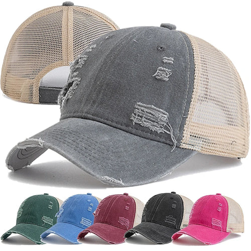Unisex Trucker Hat Multi Colors Plain Baseball Cap Women Men