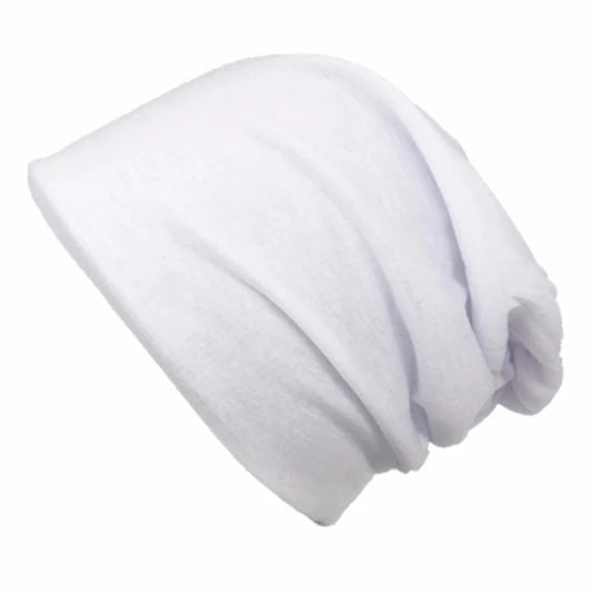 Unisex Knitted Winter Cap Solid Color Hip Hop Slouch Skullies Beanie Casual Hat