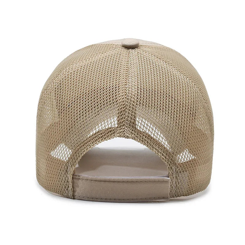 Summer Quick-drying Baseball Cap For Men Women Mesh  Breathable Cap
