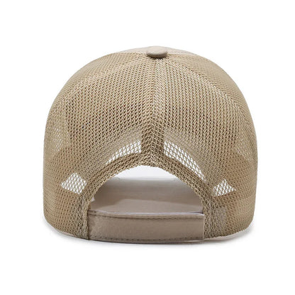 Summer Quick-drying Baseball Cap For Men Women Mesh  Breathable Cap