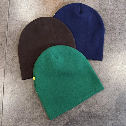 Tree Frog Print Beanie Men Women, Stretchy Knit Skull Cap