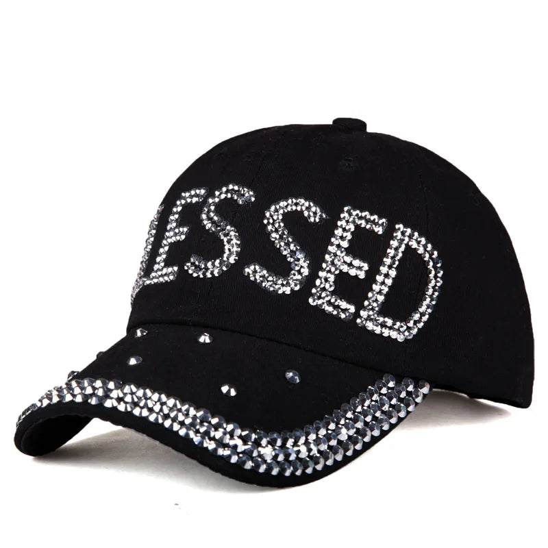 Women's Cotton Baseball Cap Casual Four Season Hats