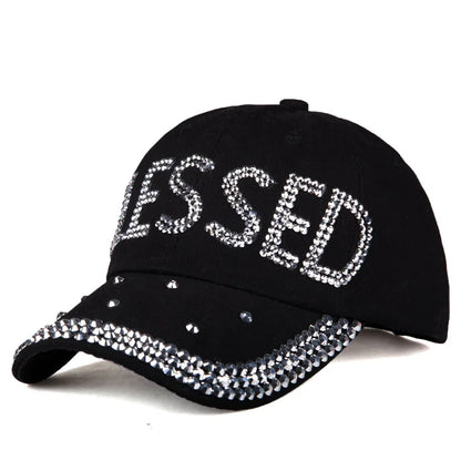 Women's Cotton Baseball Cap Casual Four Season Hats