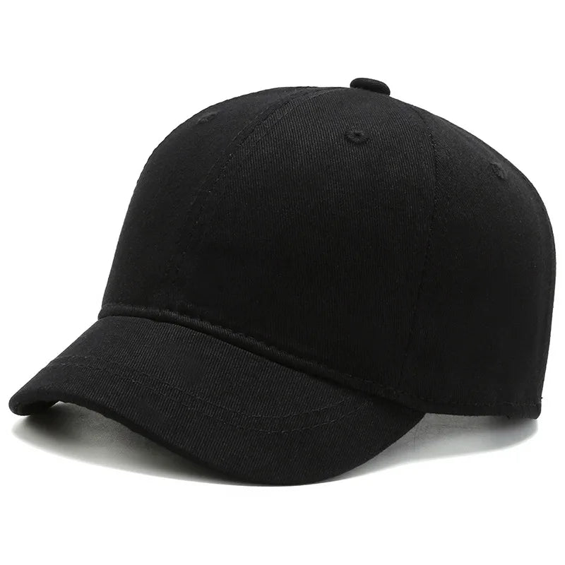 Unisex Short Brim Peaked Cap Streetwear