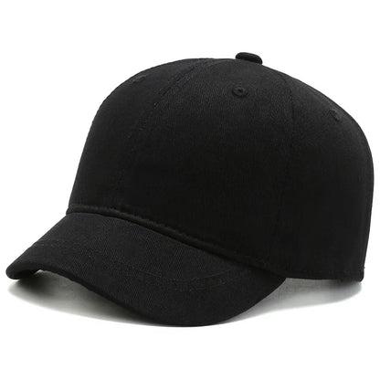 Unisex Short Brim Peaked Cap Streetwear