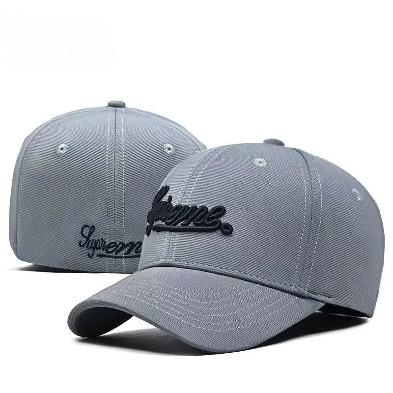Extra Large Size XL 65cm Elastic Back Closed Baseball Caps