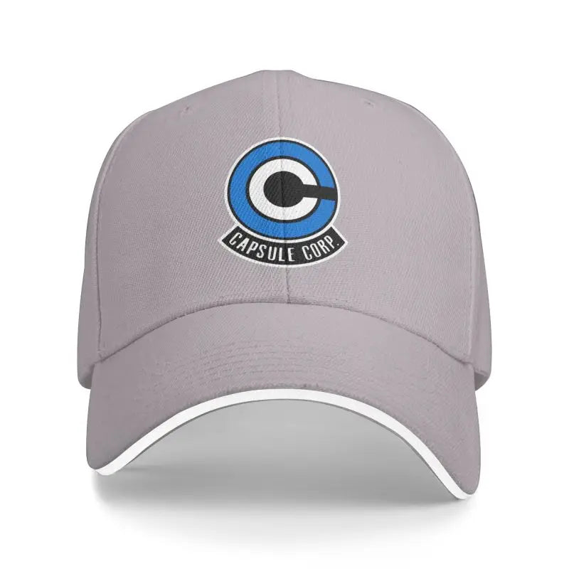 Capsule Corp Print Baseball Cap Daily Casual Sandwich Cap