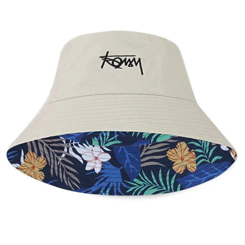 Double Sided Fisherman Hat for Men and Women, Spring and Summer Style Bucket Hat
