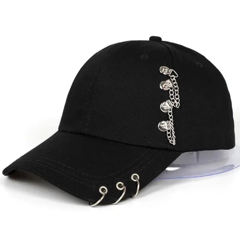 Unisex Side Iron Ring Baseball Caps Spring Autumn
