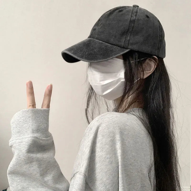 Fashion Sports Hat Cotton Soft Top Visor Caps