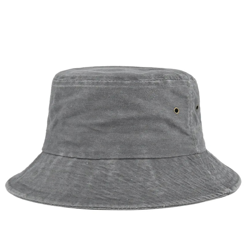 Vintage Washed Style Fisherman Hat for Men Caps Women Summer