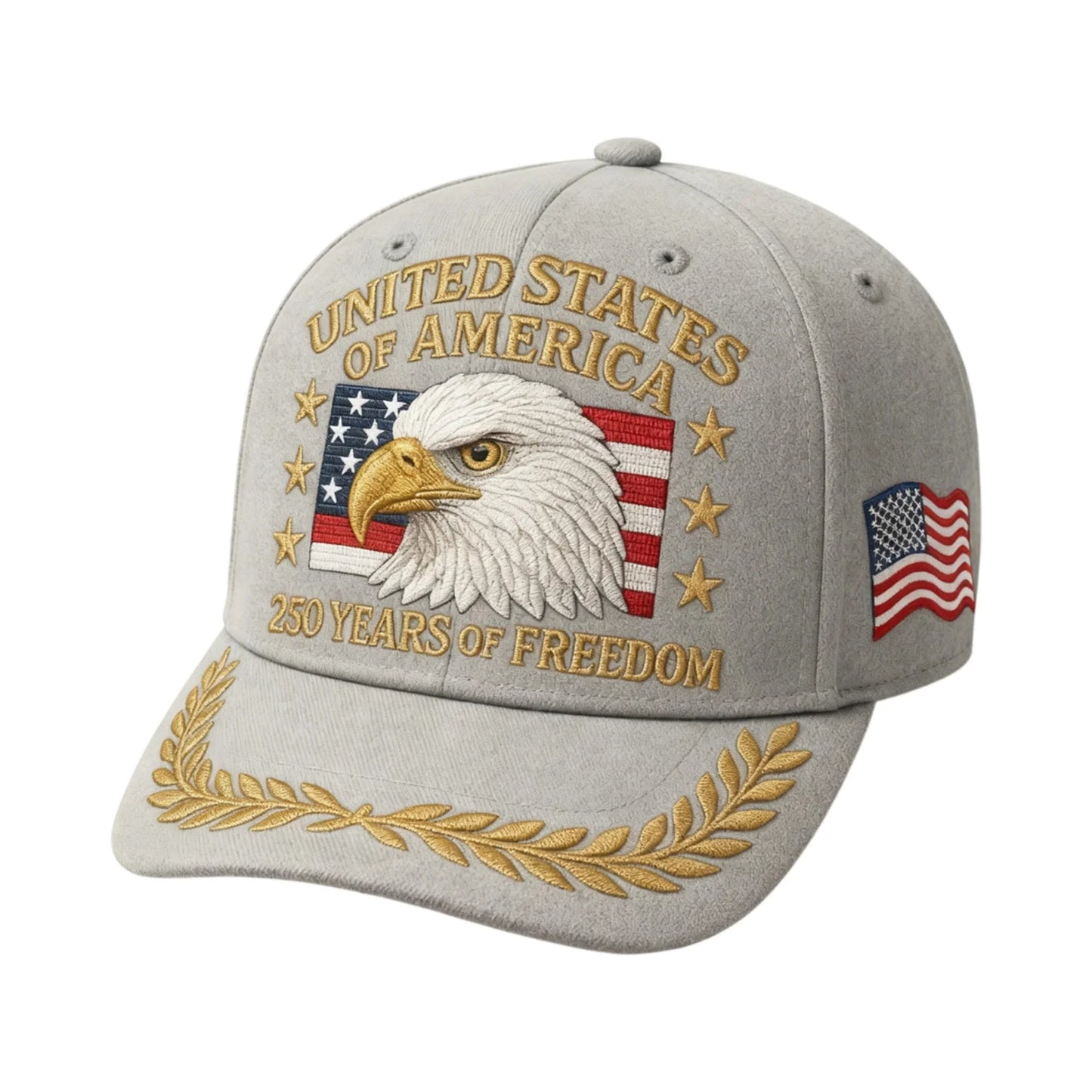 US 250th Anniversary Cap Patriotic Baseball Cap US 250th Anniversary Tribute Hat