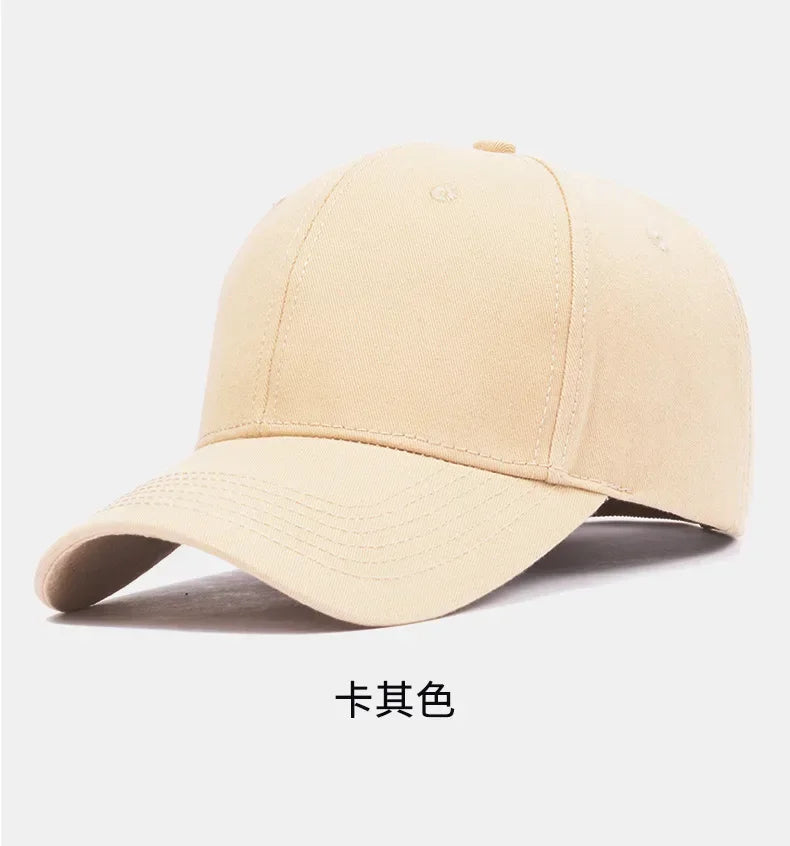 Outdoor Sports High Quality Big Head Baseball Cap Protection Enlarged Deepened Hat Wide Circumference