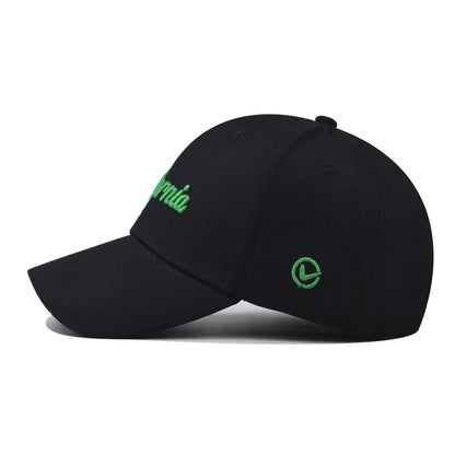 Mens Baseball Cap 3d California Embroidery Dad Hat
