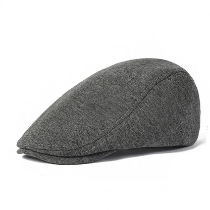 Men's Adjustable Newsboy Hat Classic Flat Ivy Cap