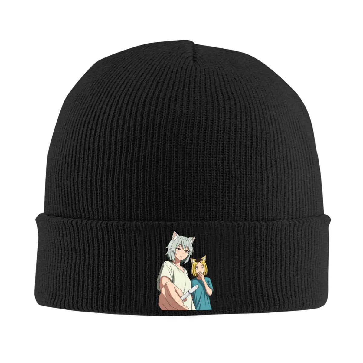 Anime Knitted Hat Women's Men's Beanie Winter Hats