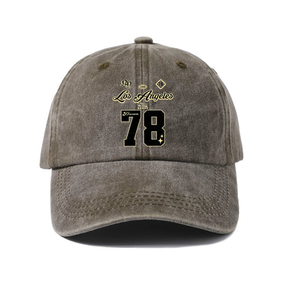 Los Angeles Number 78 Graphic Baseball Cap