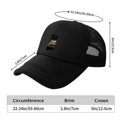 Classic Drive Auto - Inspired, Retro Car Design Mesh Baseball Cap