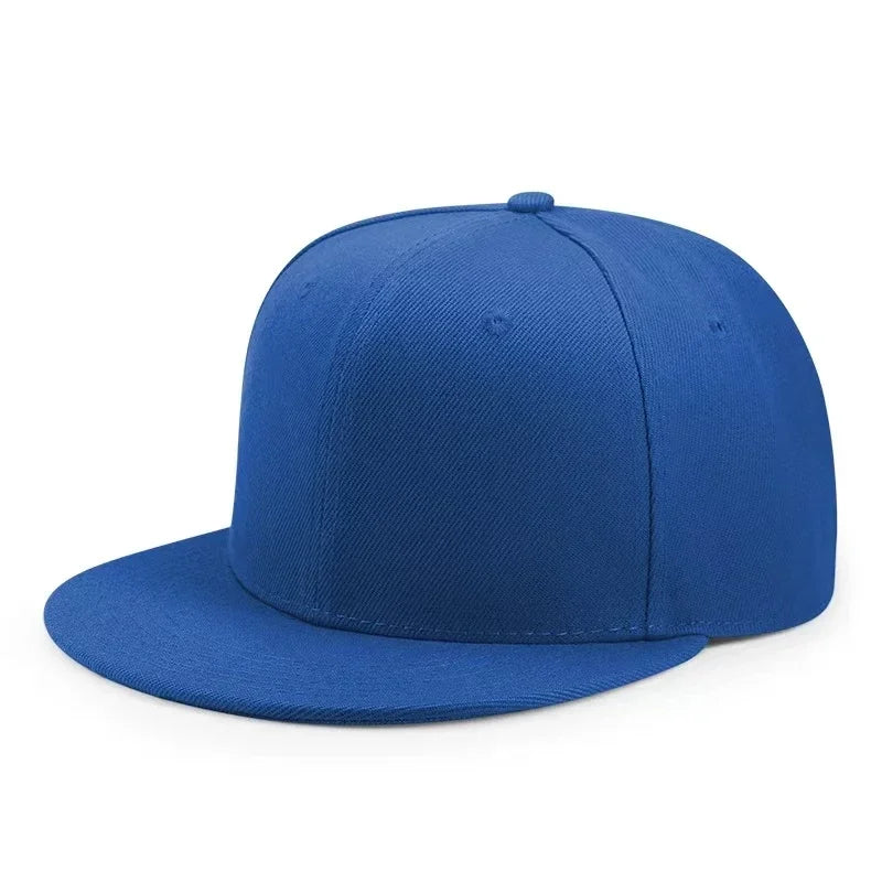 Baseball Caps Adult Flat Peak Hip Hop Fitted Hat Men Women