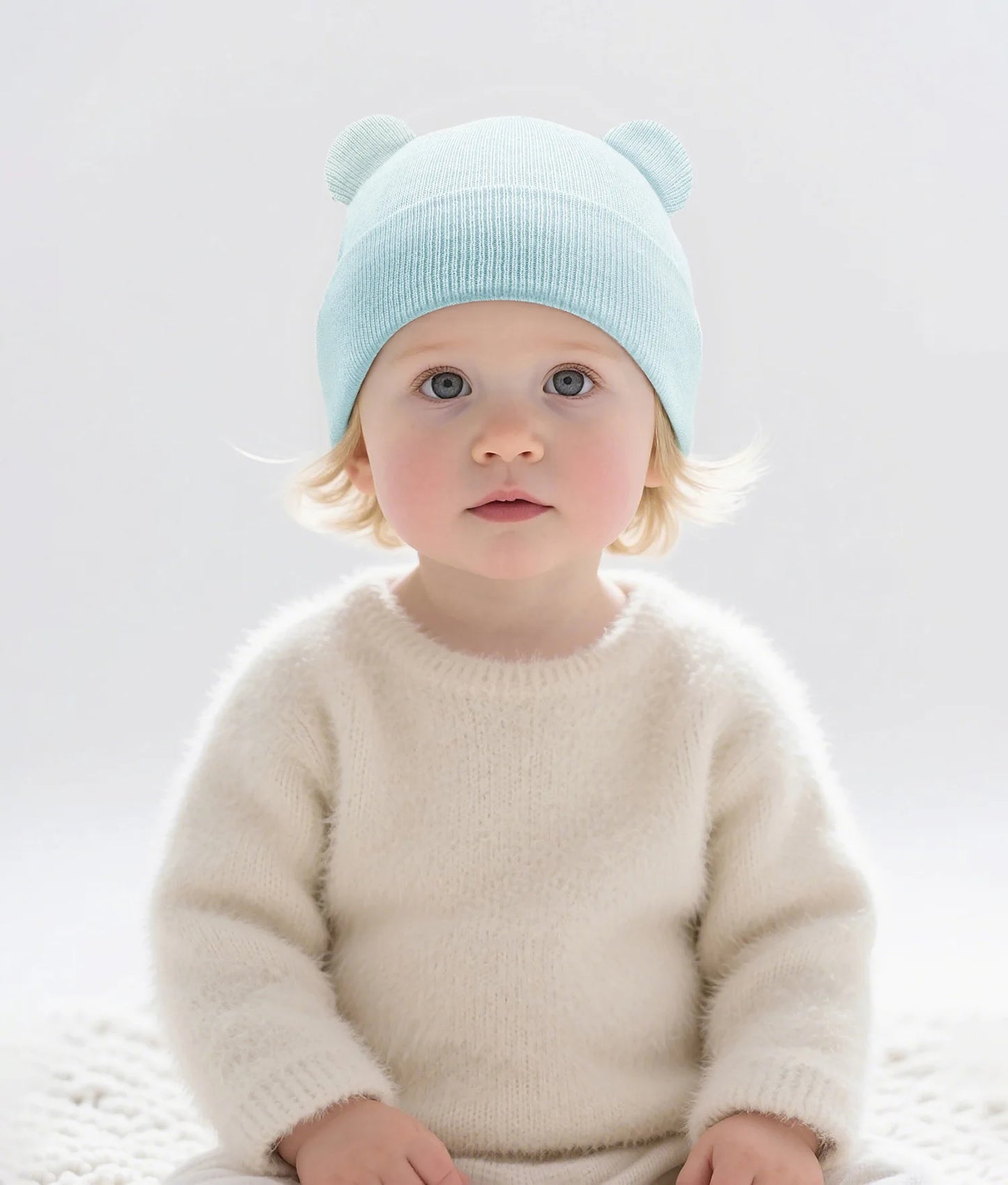 Winter Children Warm Baby Knitted Hats Kids Knit Beanie Hats