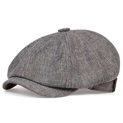 Retro Newsboy Caps Men Octagonal Hats British Painters Hats