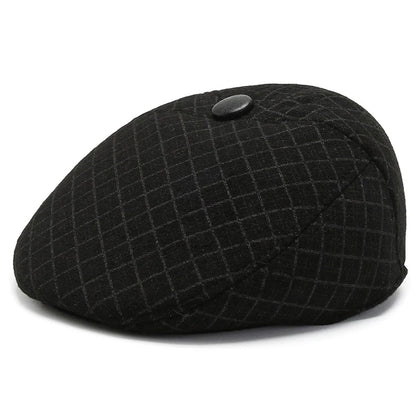 Fashion Berets Men High Quality Autumn Winter Wool Hat