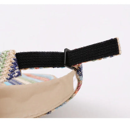 Women Woven Summer Cap